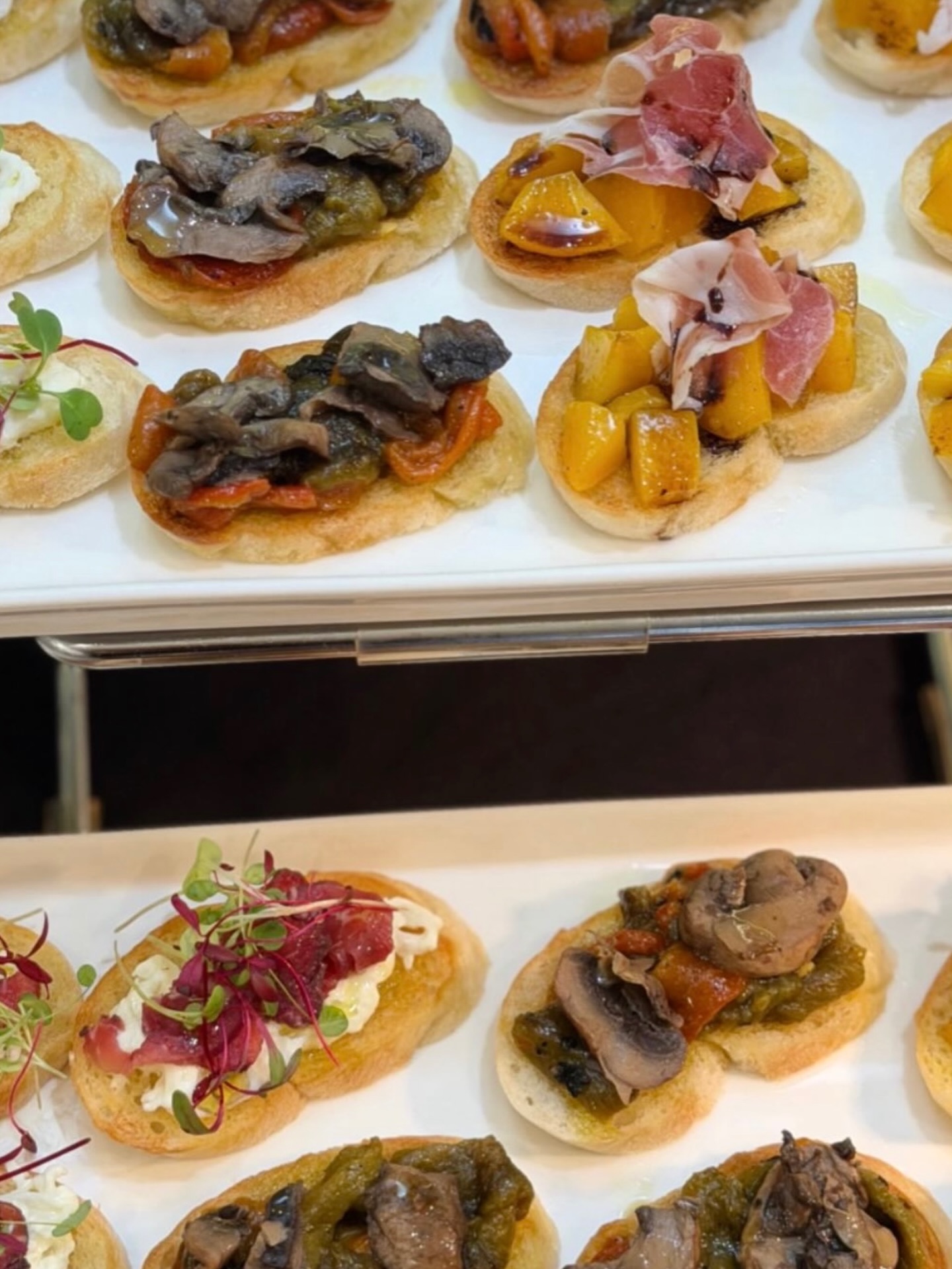 Bruschetta selection